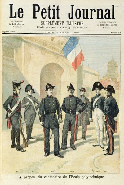 The Centenary of the Ecole Polytechnique, from the front page of the illustrated supplement of 